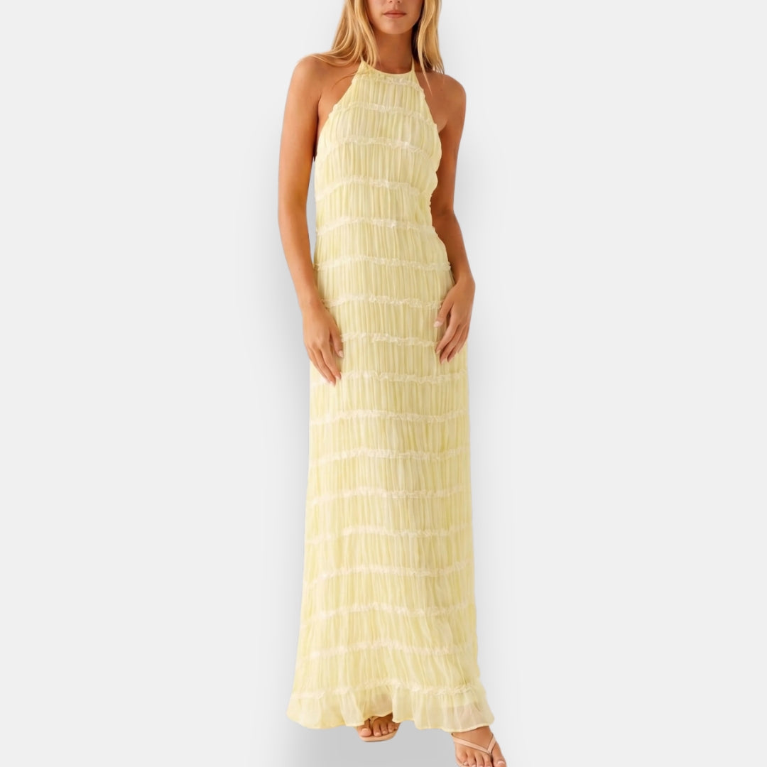 Romaine | Robe Col Halter