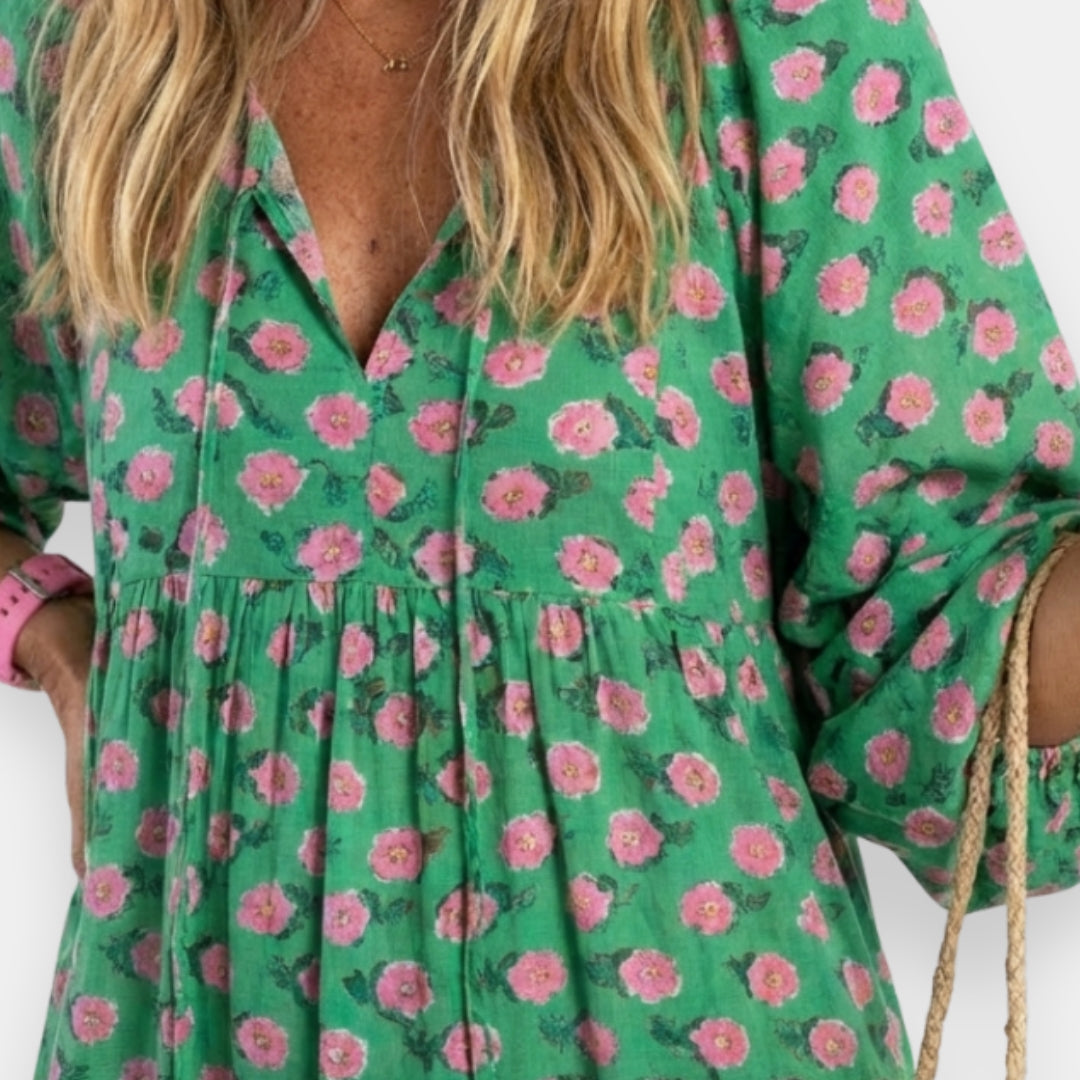 Gwenn | Robe Longue Étagée