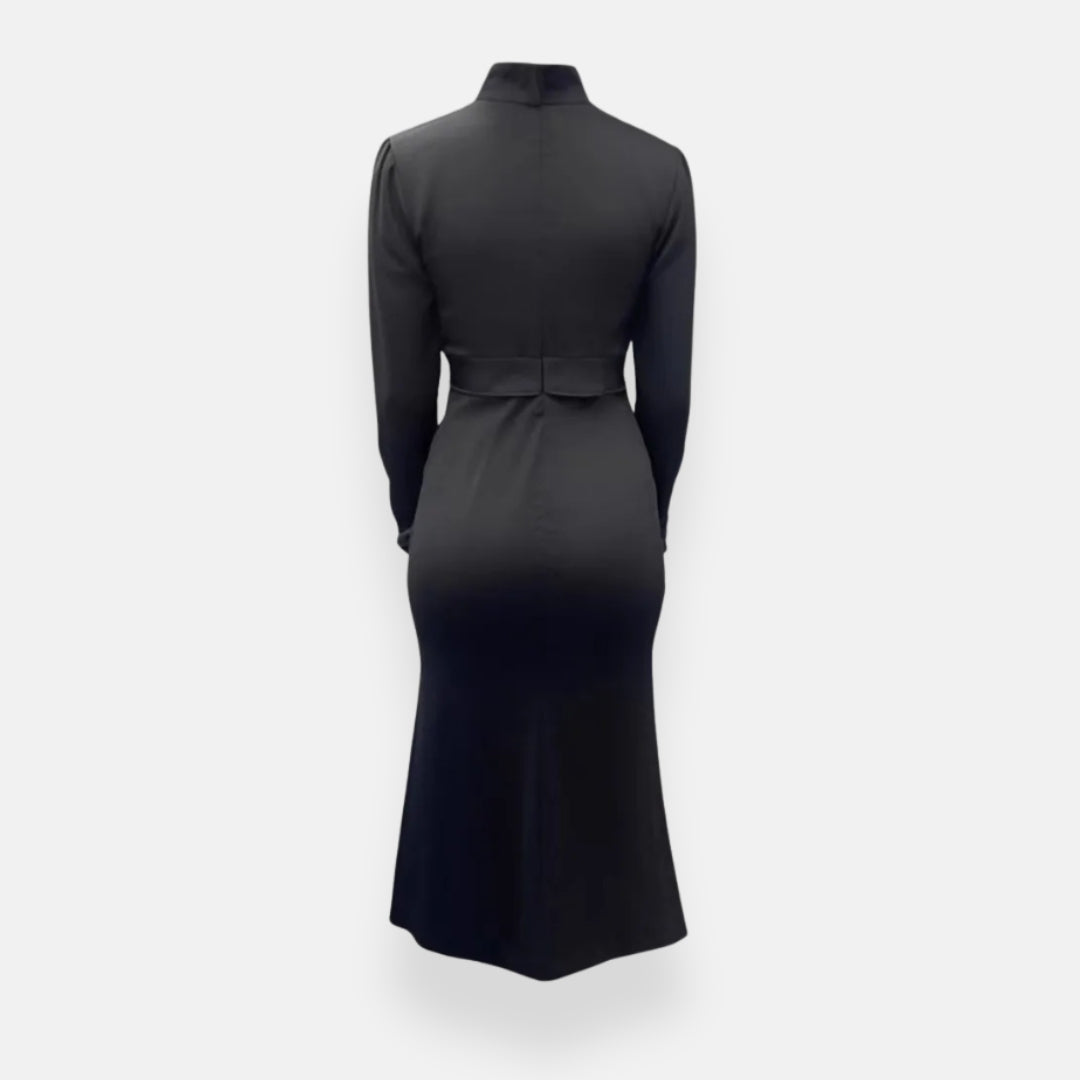 Elira | Robe à col lavallière