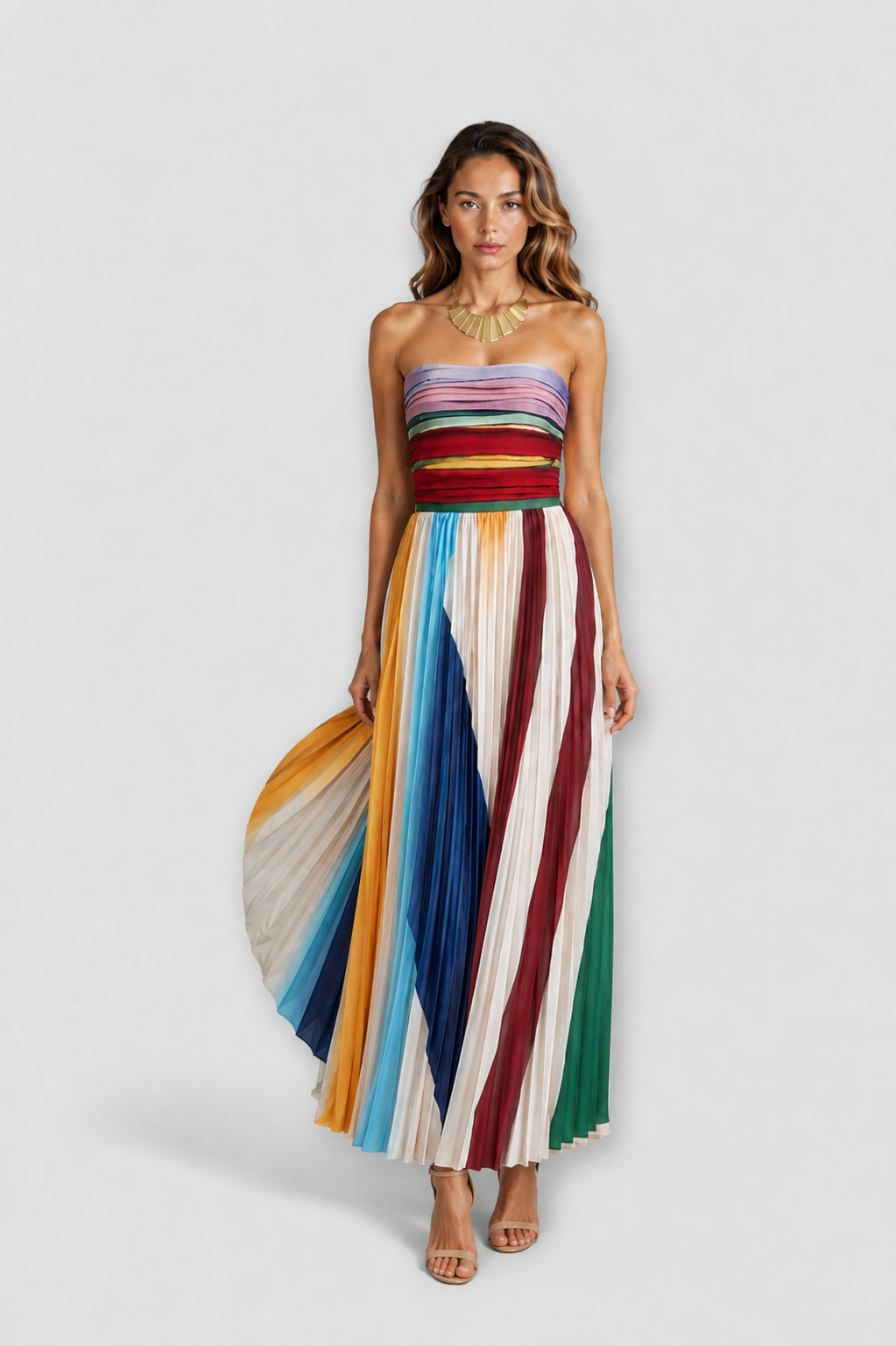 Evelyn | Robe Maxi Élégante