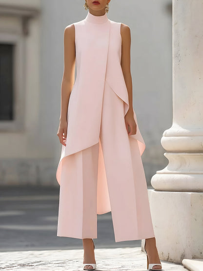 Everly | Elegant Wide-Leg Two-Piece Suit
