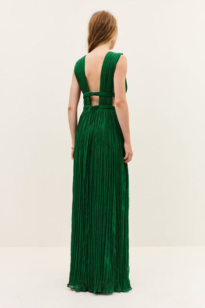 Maxi Robe à Décolleté en V
