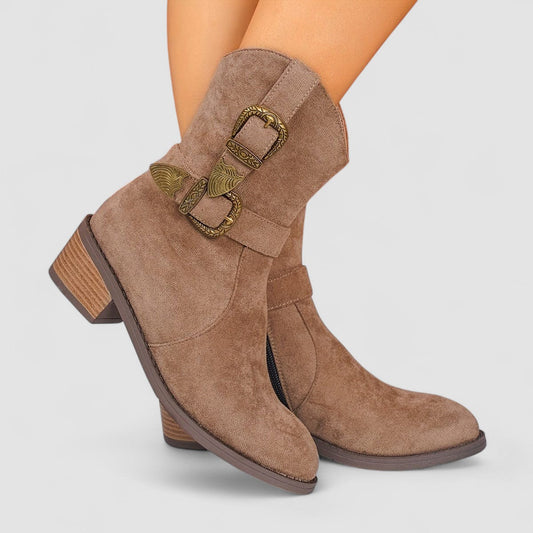 DELACROIX | Bottes Western Orthopédiques Rosa
