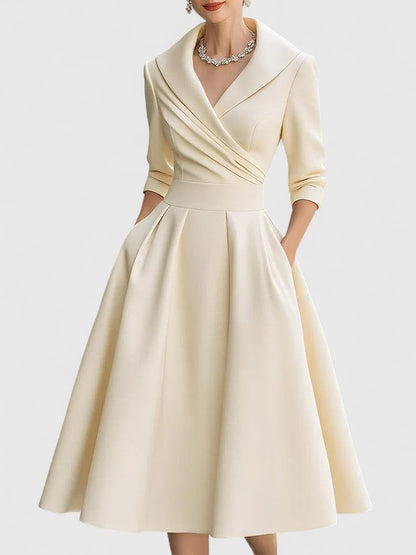 Zyrah | Elegant Midi Dress