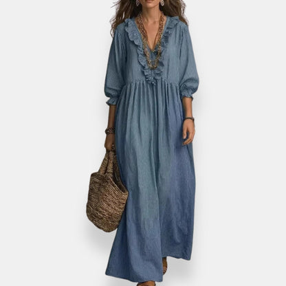 Loïse | Robe bouffante froncée
