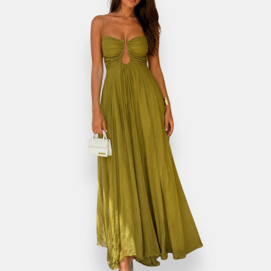 Sancie | Robe Longue Découpée