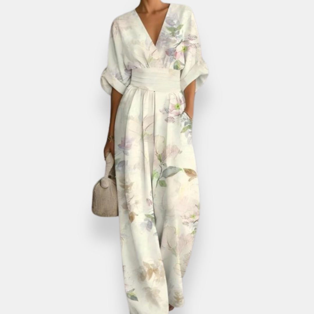 Marthe | Combinaison Fleurie Large