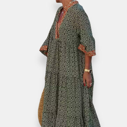 Ombline | Robe kaftan tribal
