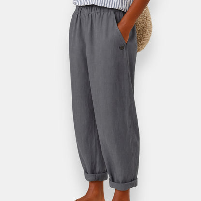 Sève | Pantalon Lin Élastiqué