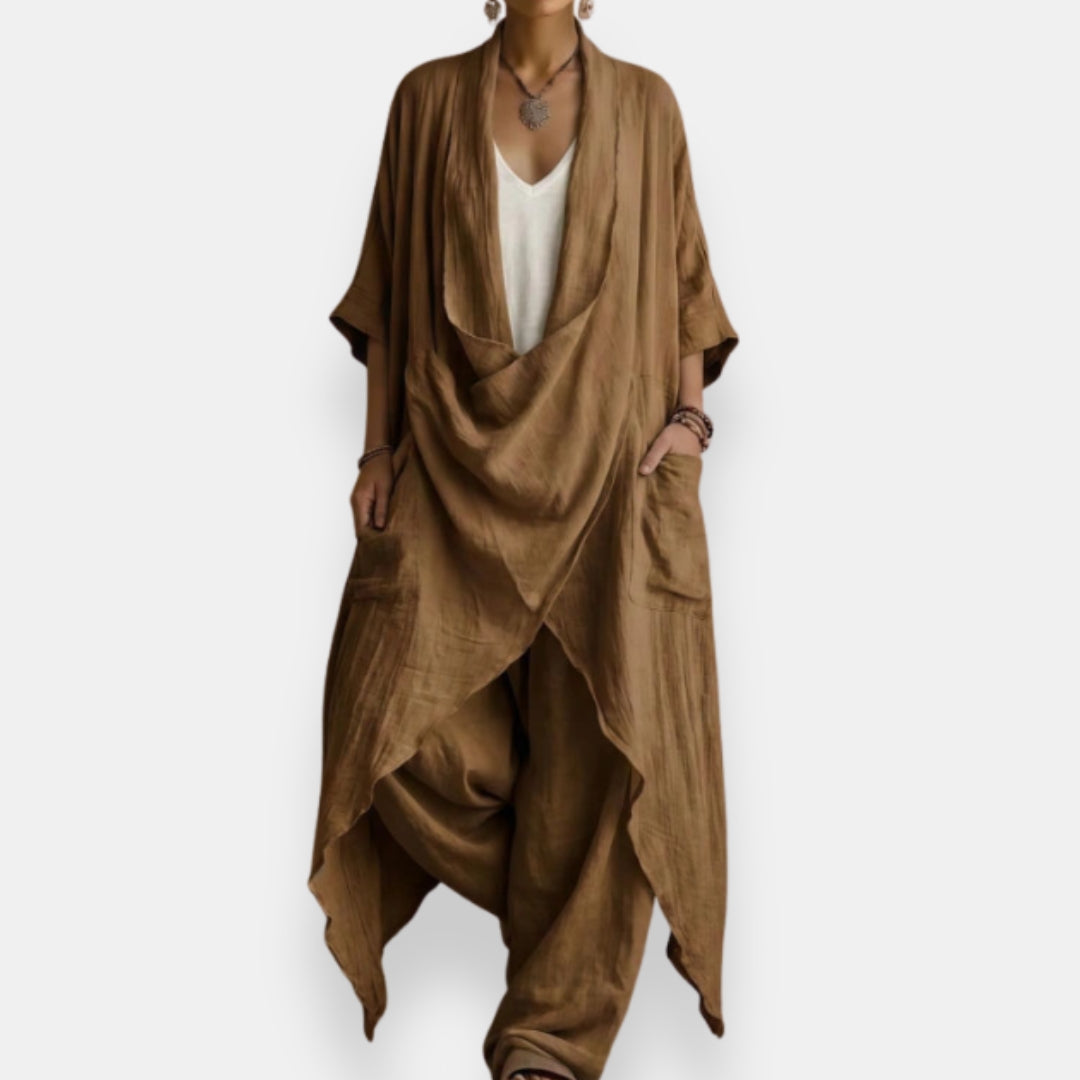 Bibiane | Ensemble Tunique Drapée