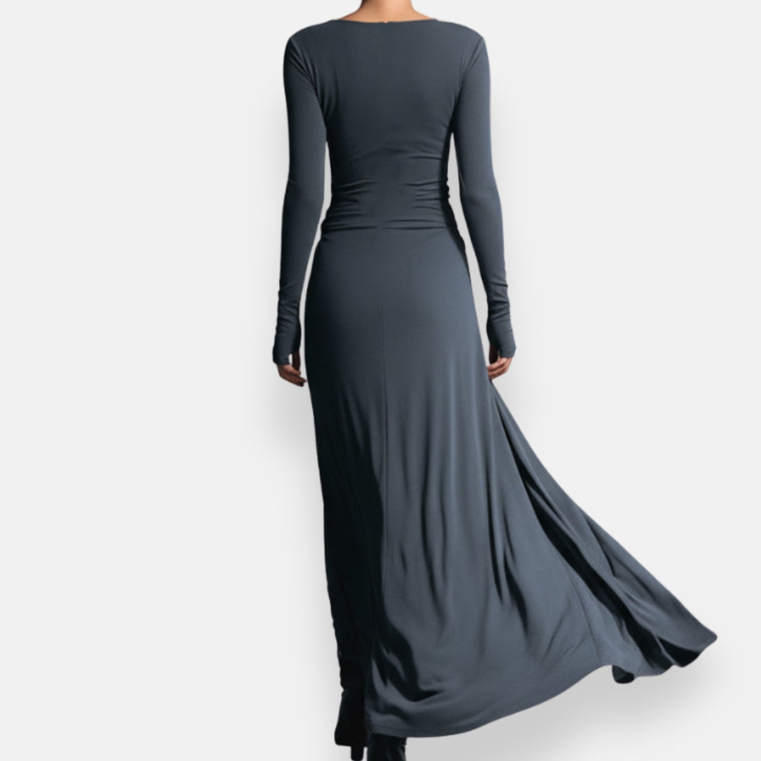 Orphée | Robe Drapée Élégante
