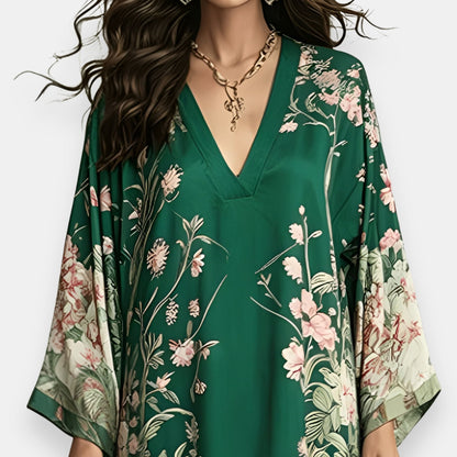 Anaïsse | Robe Kaftan Fleurie