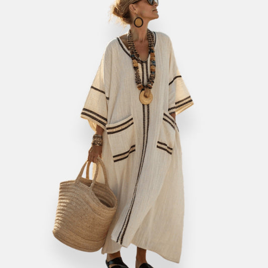 Capucine | Robe kaftan relax et naturelle