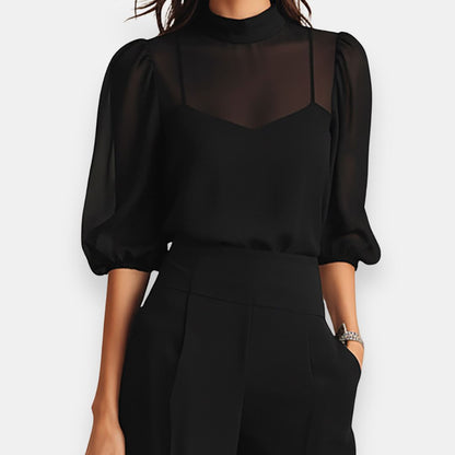 Calirhoé | Set Blouse Pantalon Sophistiqué