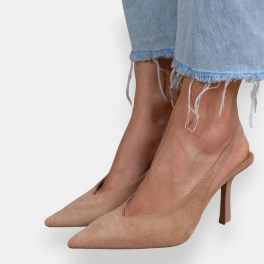 Délphoire | Escarpins slingback à talon fin