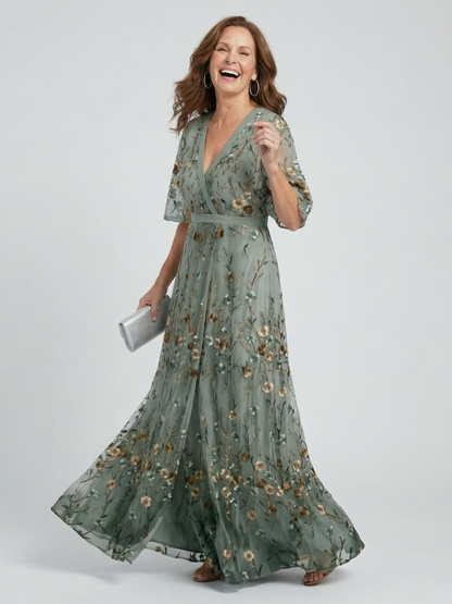 Selora | Robe Maxi Flow à Col Halter