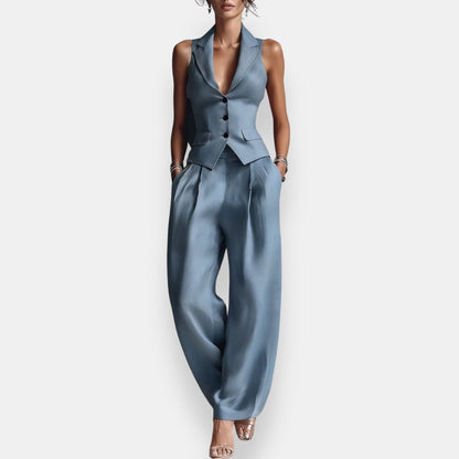 Adelmonde | Ensemble Gilet Tailleur