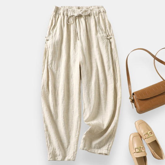 Hortense | Pantalon sarouel élastiqué
