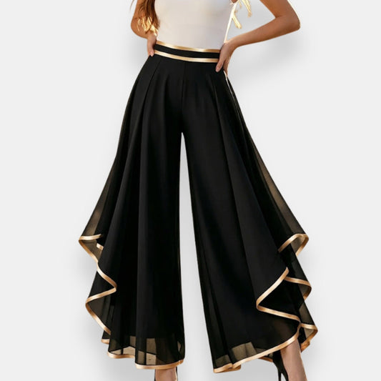 Désirée | Pantalon surcouche dorée
