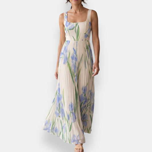 Lorvinde | Robe Longue Plissée