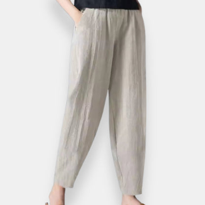 Nane | Pantalon Fuselé Élastiqué