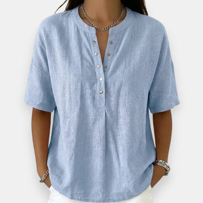 Folquette | Blouse col tunisien