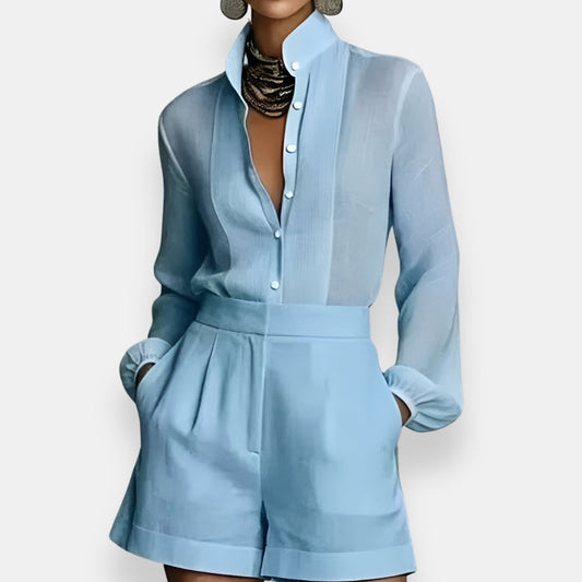 Noëlise | Ensemble Chemise Short
