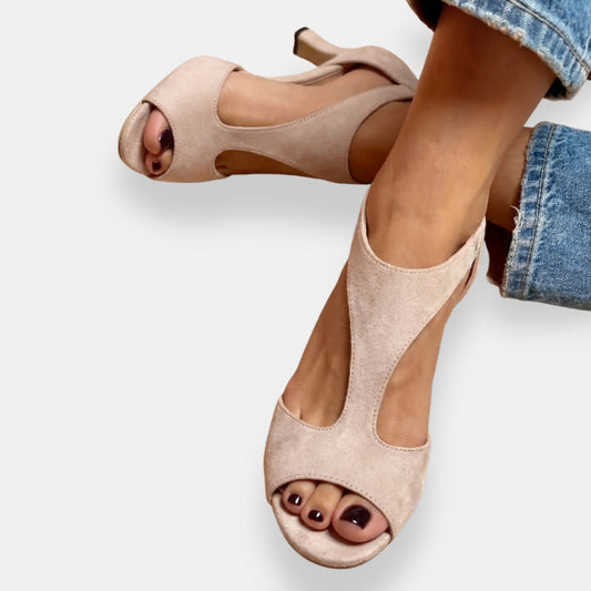 Jelvaine | Sandales talon bout ouvert