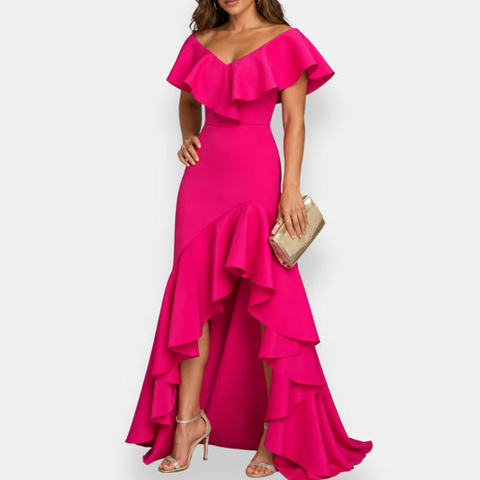 Fleurine | Robe Sirène Volantée