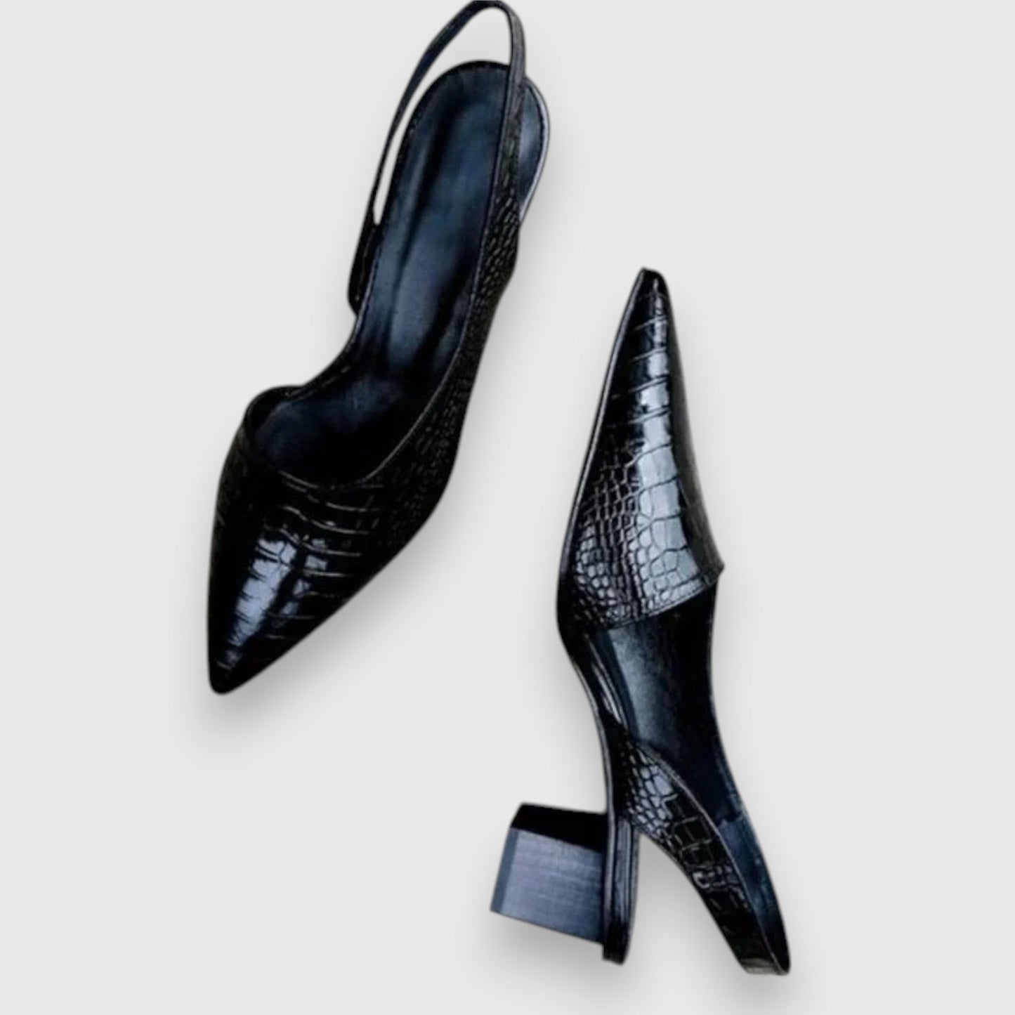 Nora | Escarpins Vintage à Talons Slingback