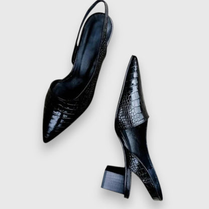 Nora | Escarpins Vintage à Talons Slingback