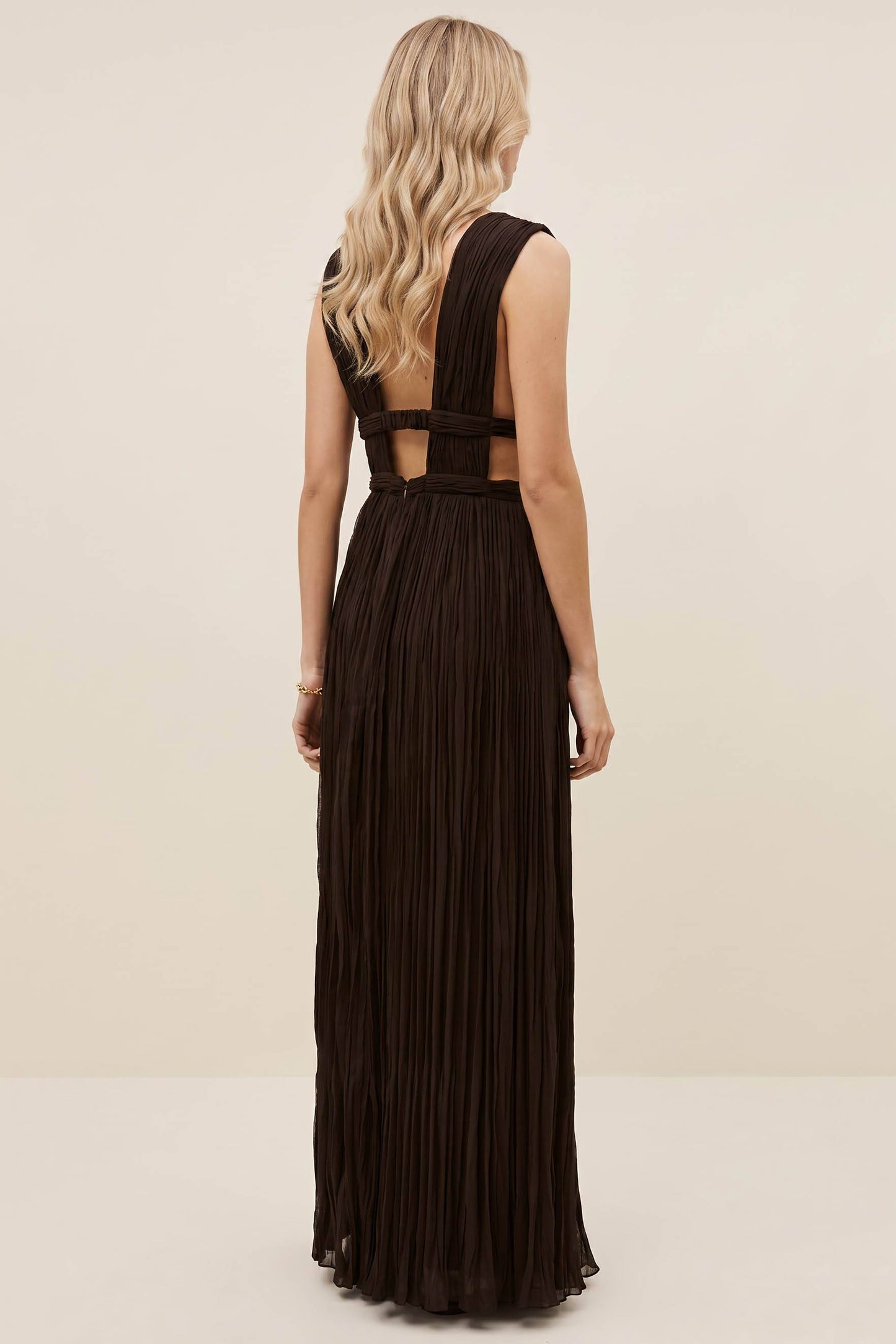 Maxi Robe à Décolleté en V
