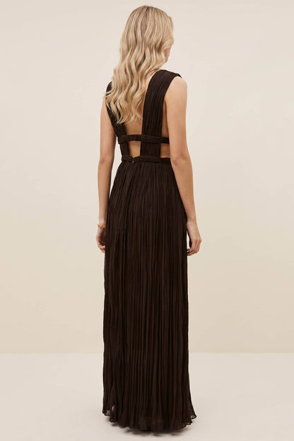 Maxi Robe à Décolleté en V