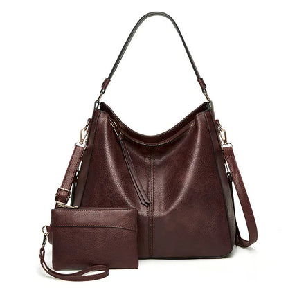 Étoile de Ville – Sac à main en cuir vintage classique