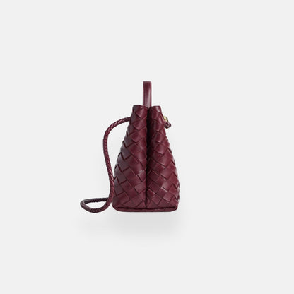 Ava | Sac cabas tressé détail doré