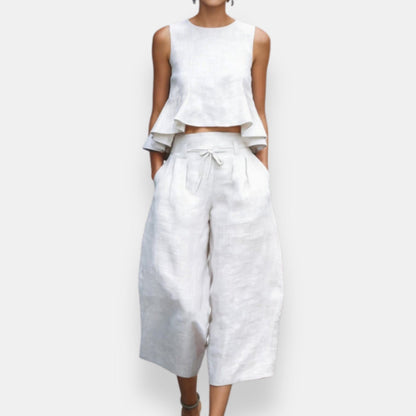 Iselvarne | Ensemble Crop Volanté