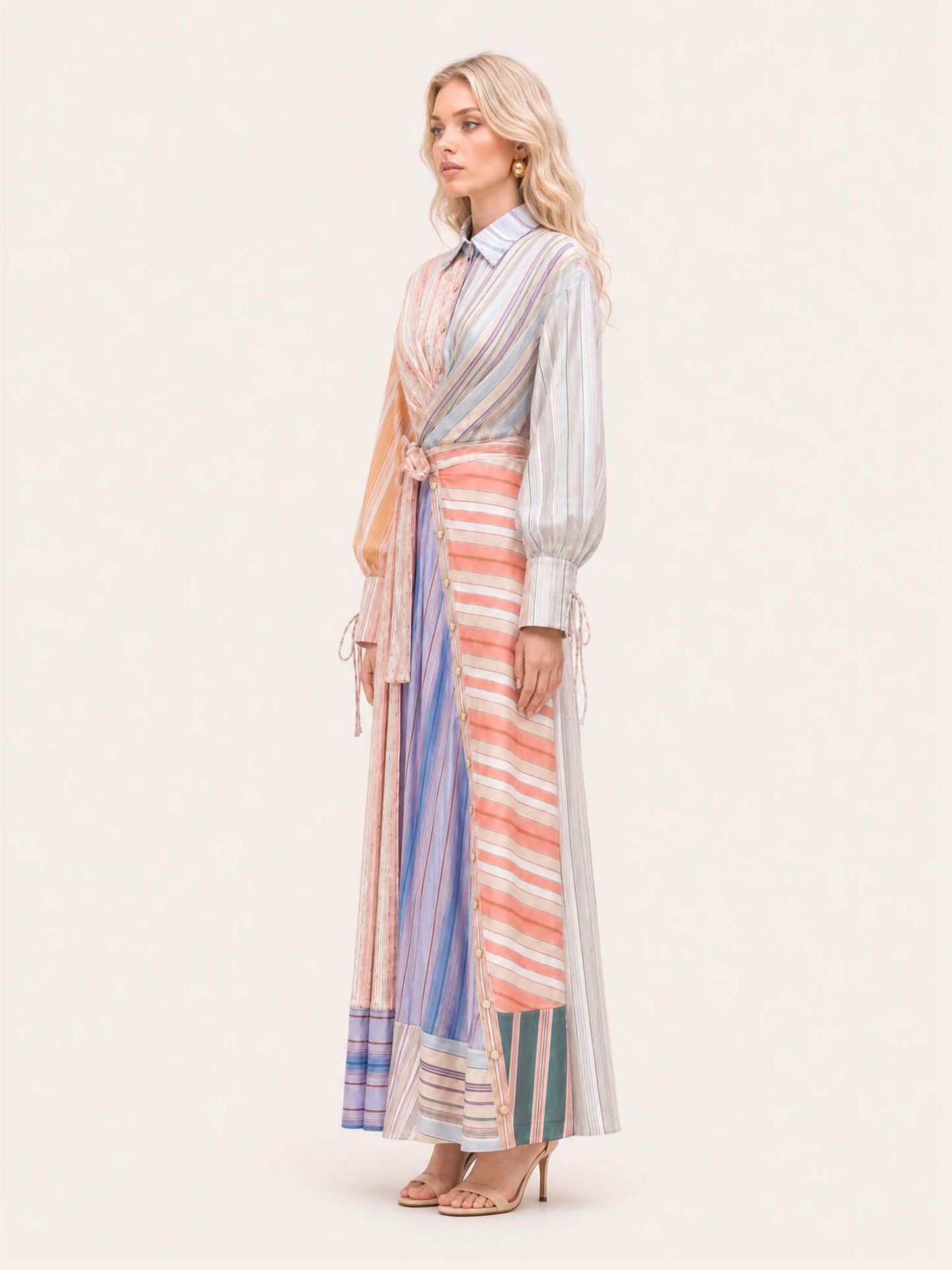 Robe maxi patchwork