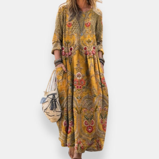 Roxie | Robe Longue Fleurie