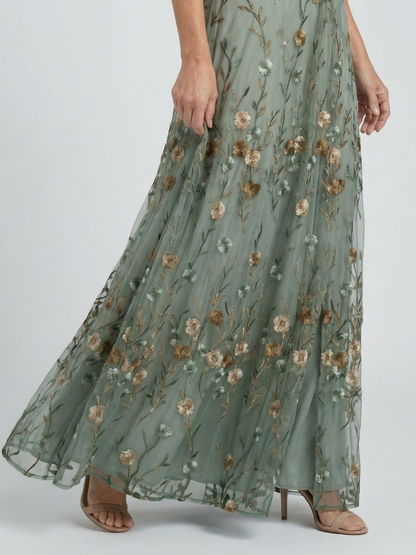 Selora | Robe Maxi Flow à Col Halter