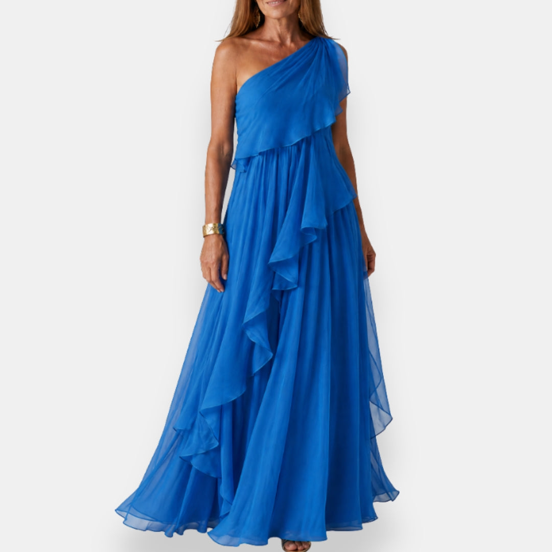 Dorvarine | Robe Asymétrique à Volants