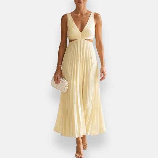 Volverine | Robe Longue Plissée