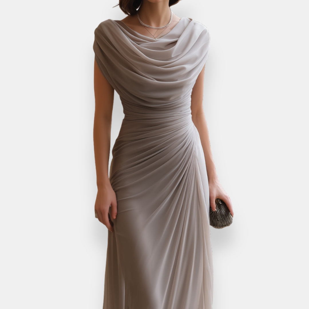 Ysoline | Robe Drapée Bénitier