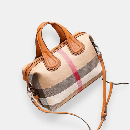 Caëlise | Sac tartan structuré