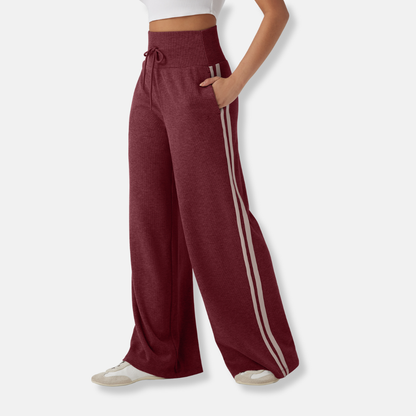 Vespera | Pantalon large à rayures
