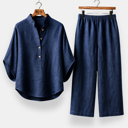 Adorvanie | Ensemble Col Mao Fluide