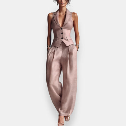 Adelmonde | Ensemble Gilet Tailleur
