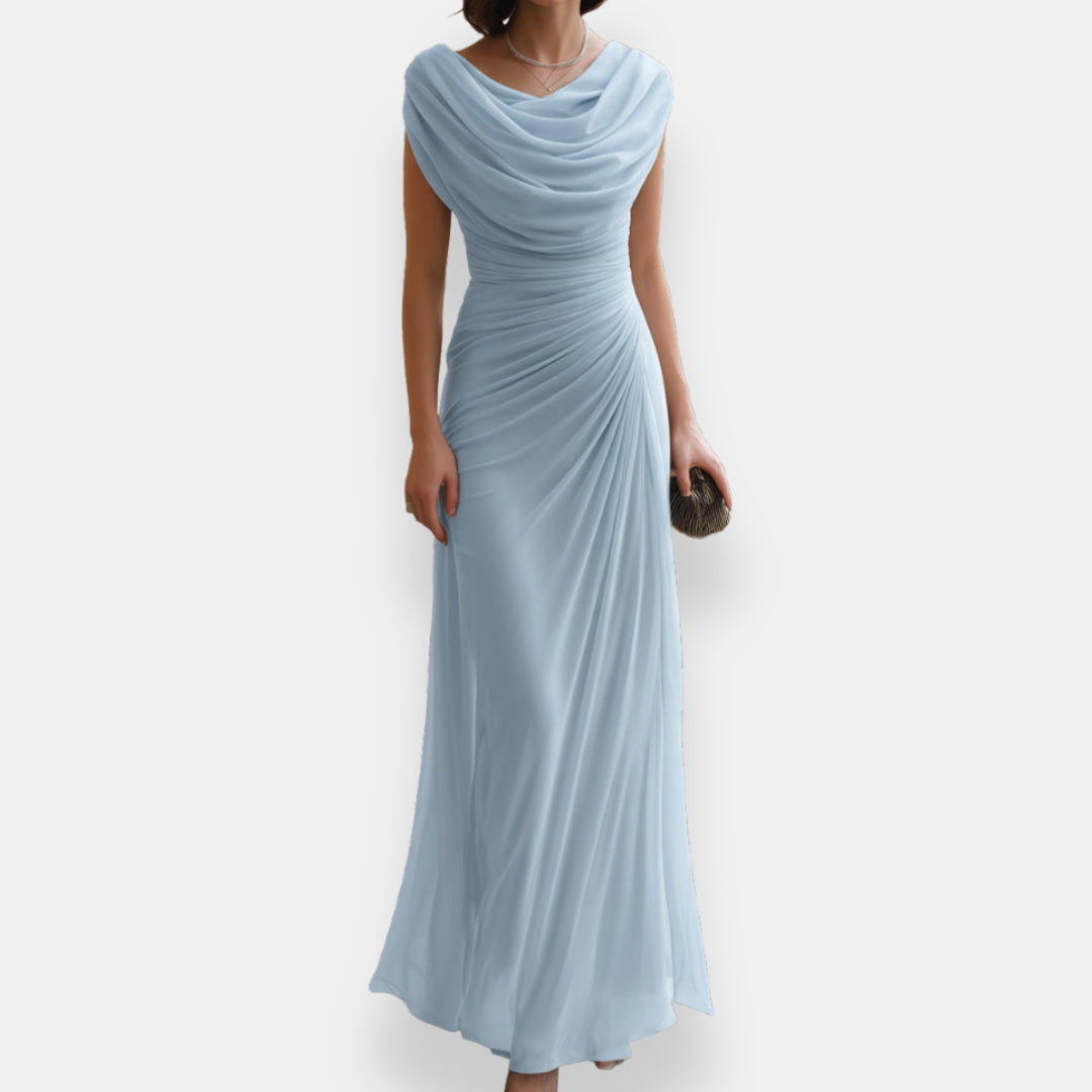 Ysoline | Robe Drapée Bénitier