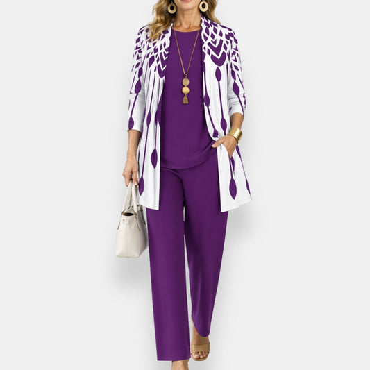 Lorenza | Ensemble veste graphique
