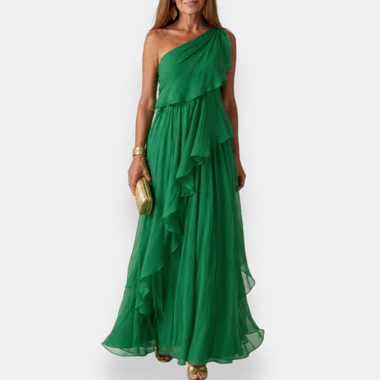 Dorvarine | Robe Asymétrique à Volants
