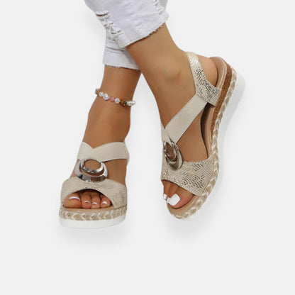 Wedge | Sandales orthopédiques à talon compensé